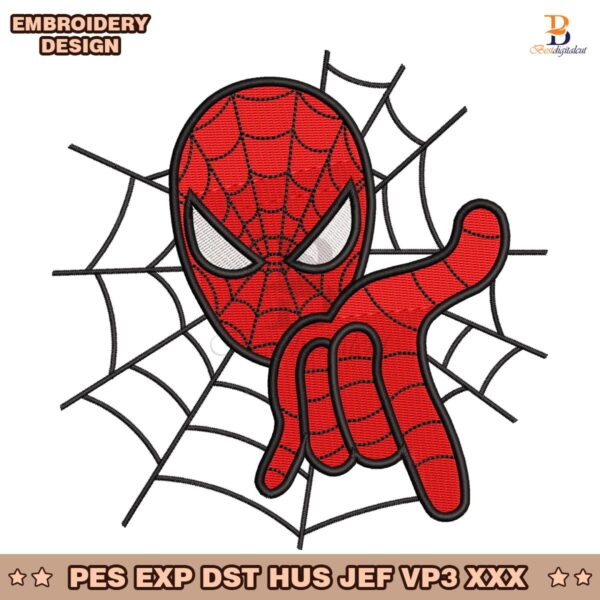 spiderman-embroidery-design