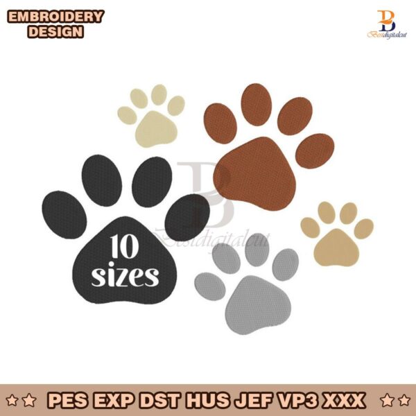 paw-print-embroidery-design