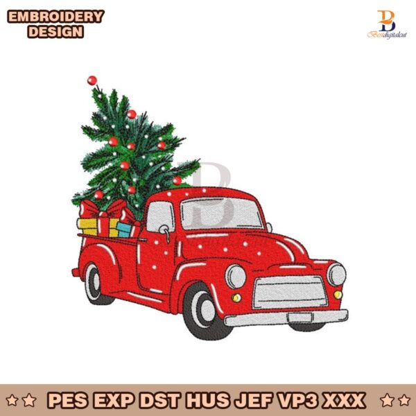 christmas-truck-embroidery-design
