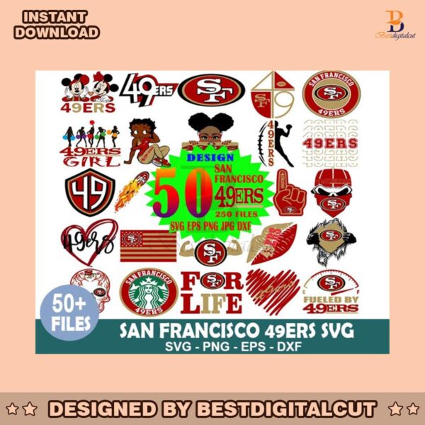 san-francisco-49ers-football-team-logo-svg-bundle