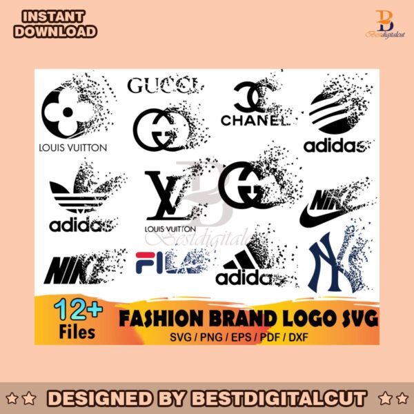 12-fashion-brand-logo-fade-bundle-svg