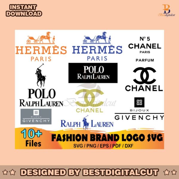 hermes-chanel-ralph-lauren-brand-logo-svg-bundle