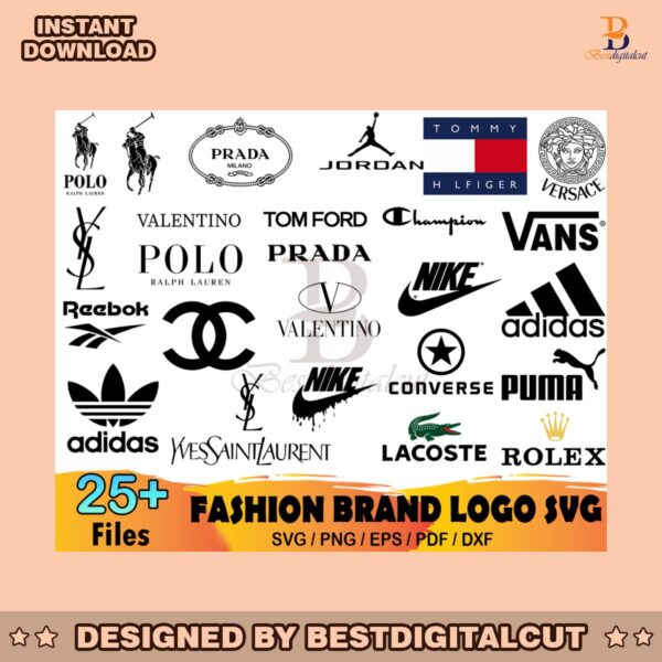 25-fashion-brand-logo-bundle-svg