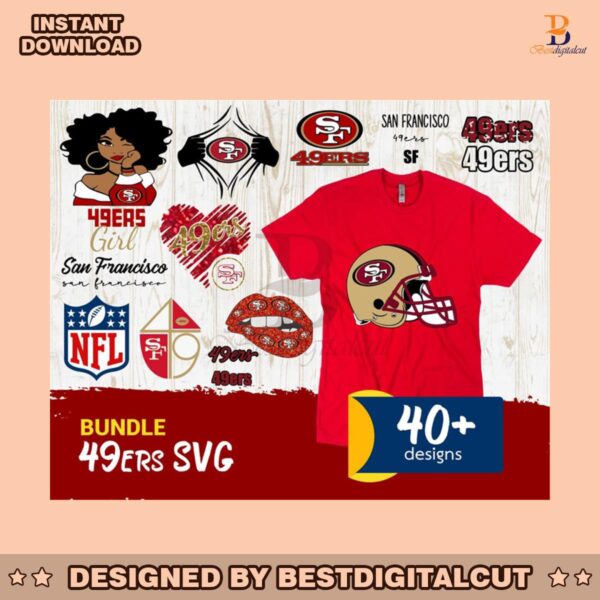 40-designs-49ers-football-svg-bundle