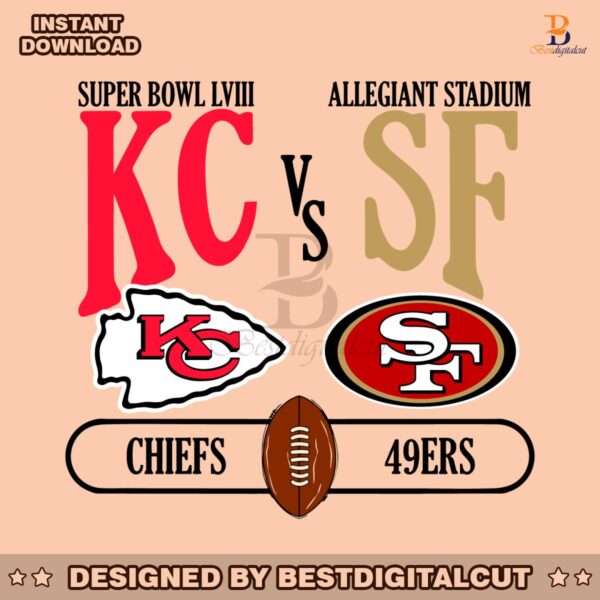 kc-chiefs-vs-sf-49ers-super-bowl-lviii-svg