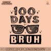 vintage-100-days-bruh-glasses-svg