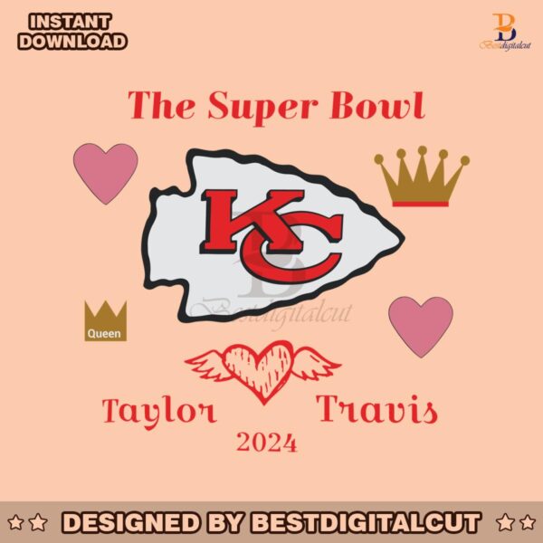 the-super-bowl-taylor-travis-2024-svg