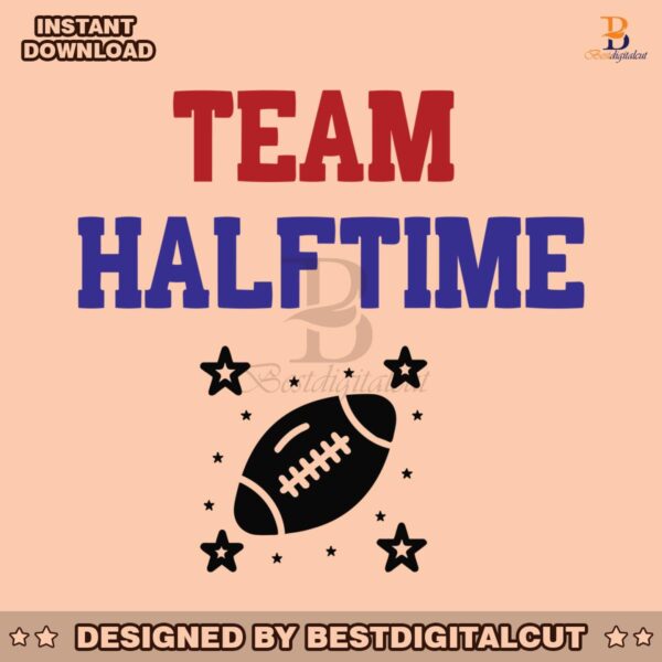 team-halftime-american-super-bowl-party-svg