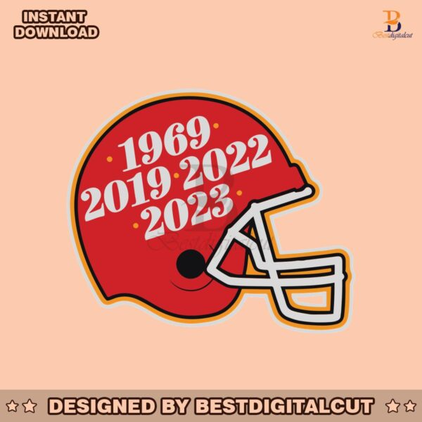 the-four-glory-years-kansas-city-helmet-svg