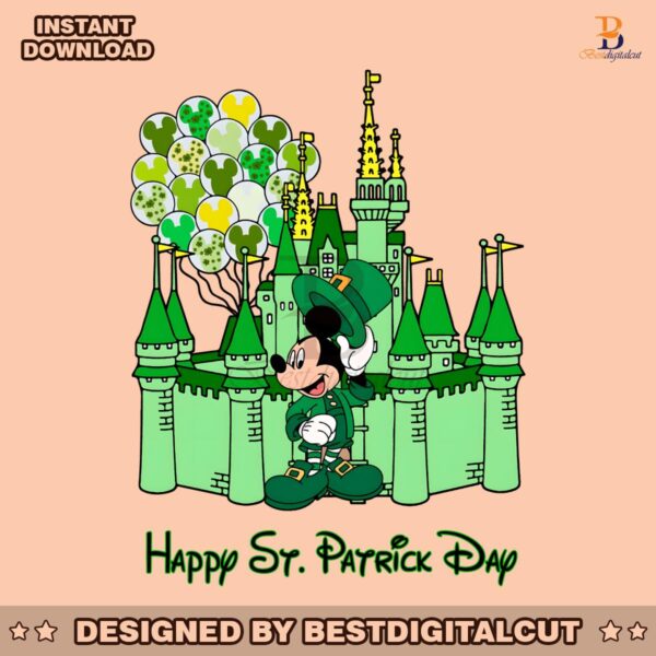 mickey-castle-happy-st-patrick-day-png