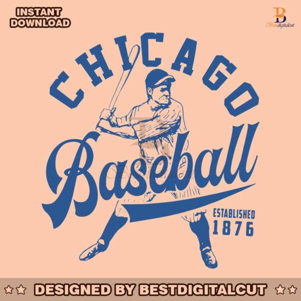 vintage-chicago-baseball-est-1876-svg