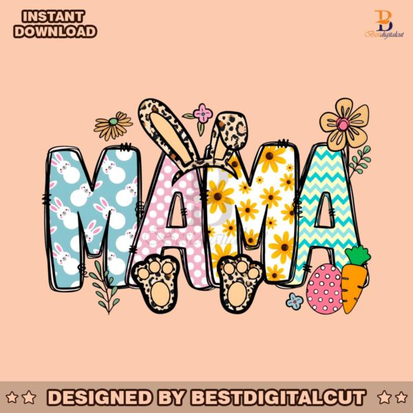 retro-mama-easter-day-png