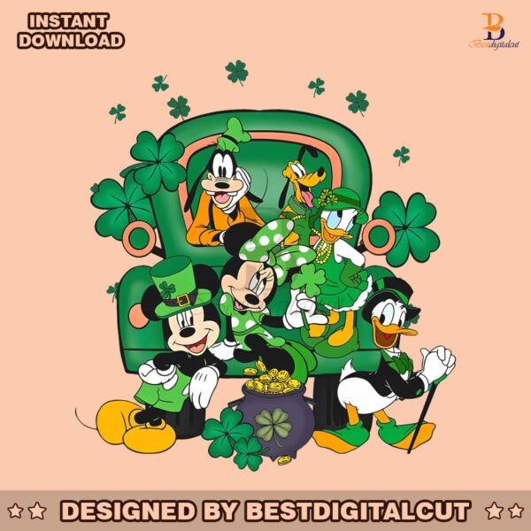 happy-st-patricks-day-mickey-and-friends-png