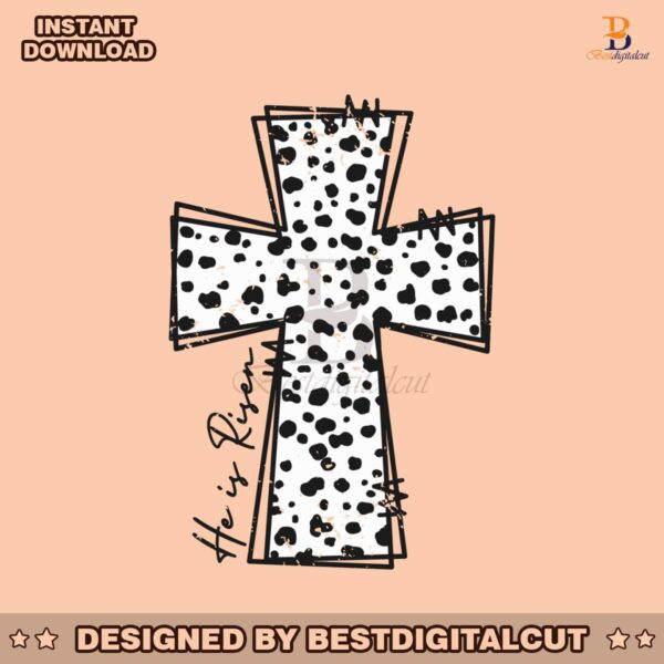 dalmatian-cross-he-is-risen-happy-easter-svg