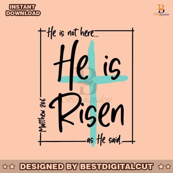 he-is-not-here-he-is-risen-christian-easter-svg