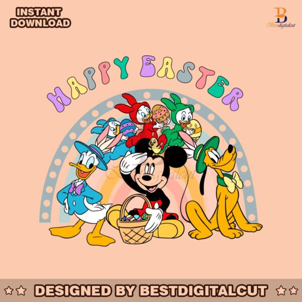 retro-mickey-friends-happy-easter-svg