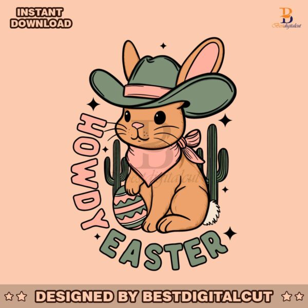 vintage-western-howdy-easter-svg