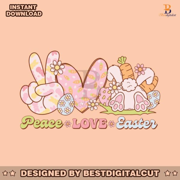 retro-peace-love-easter-bunny-svg