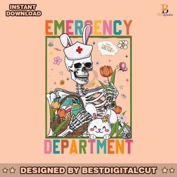 emergency-department-skeleton-nurse-easter-eggs-png