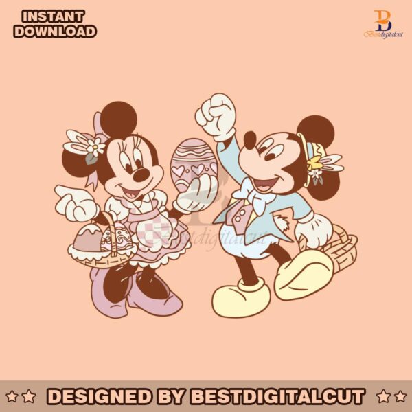 mickey-and-minnie-easter-eggs-svg