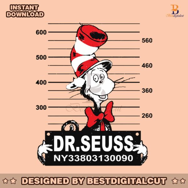 dr-seuss-funny-the-cat-in-the-hat-svg