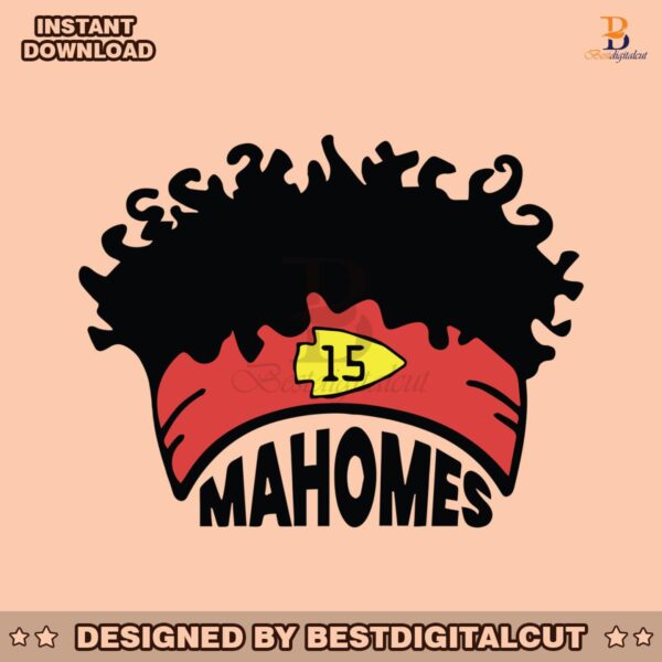 mahomes-15-kansas-city-football-player-svg