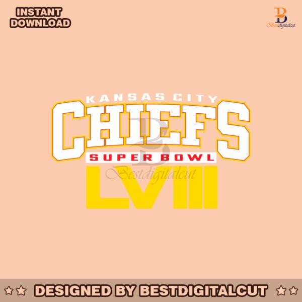 kansas-city-chiefs-football-super-bowl-lviii-2024-svg