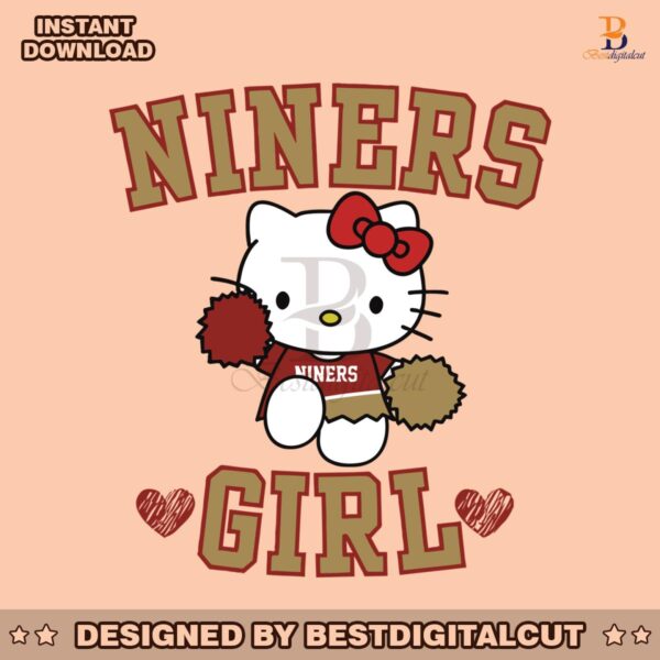 kitty-niners-girl-san-francisco-49ers-svg