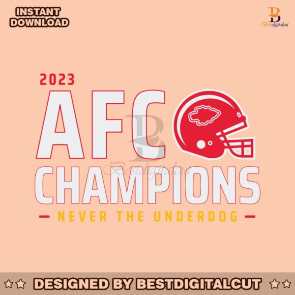 kansas-city-chiefs-afc-champions-never-the-underdog-svg