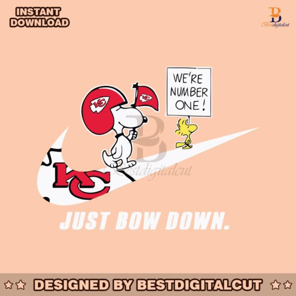 snoopy-chiefs-just-bow-down-we-are-number-one-svg