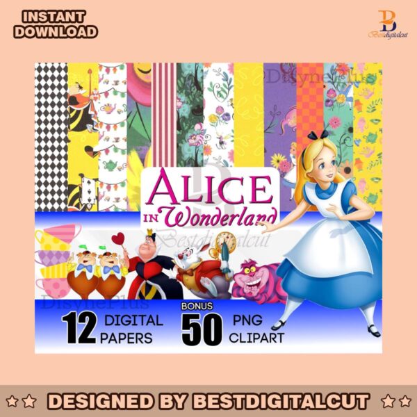 alice-in-wonderland-paper-wrap-png