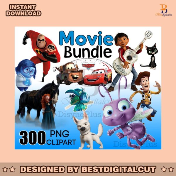 car-movie-disney-bundle-clipart-png