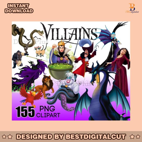 viliains-evil-character-disney-bundle-png