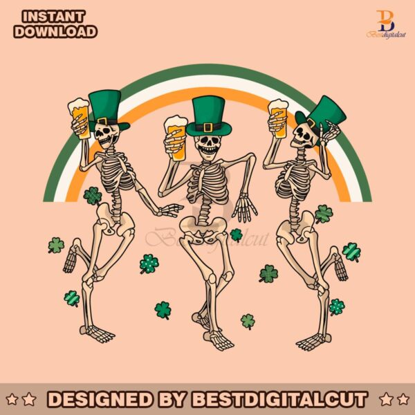 dancing-skeleton-rainbow-st-patricks-day-png