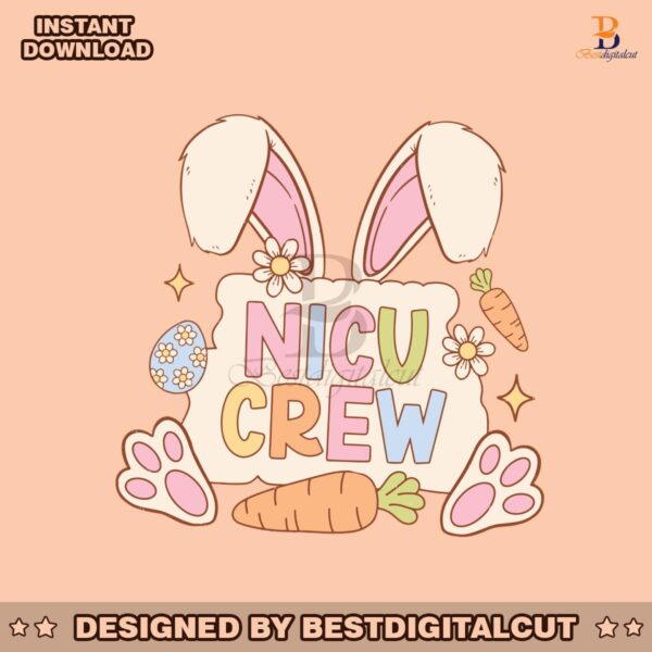 bunny-nicu-crew-easter-nurse-svg