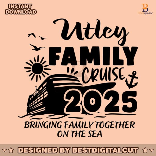 utley-family-cruise-2025-bringing-family-together-svg