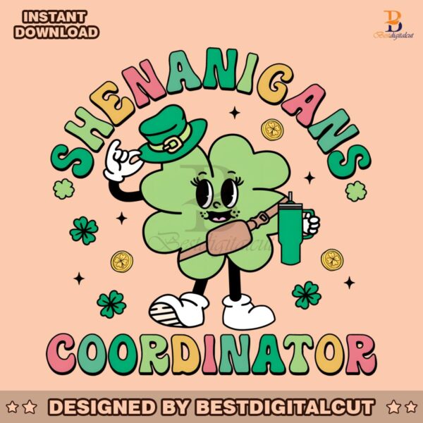 shenanigans-coordinator-cute-shamrock-png