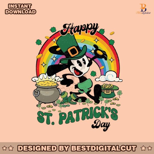 disney-oswald-lucky-rabbit-happy-st-patricks-day-png