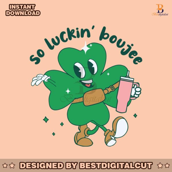 so-luckin-boujee-shamrock-tumbler-svg