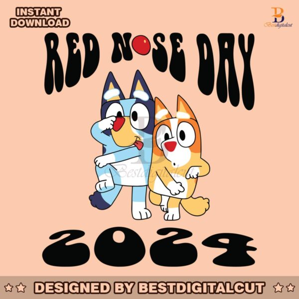 red-nose-day-2024-bluey-bingo-svg