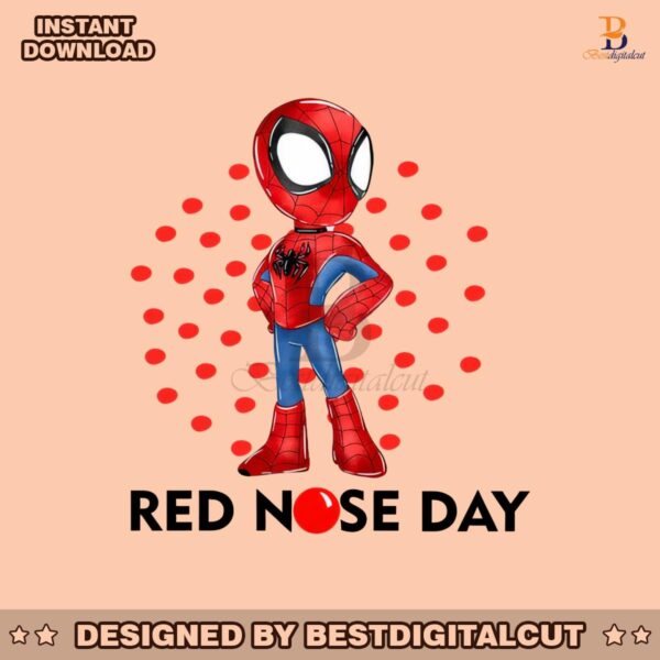 retro-red-nose-day-spiderman-png