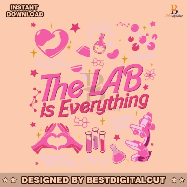 the-lab-is-everything-retro-lab-week-svg