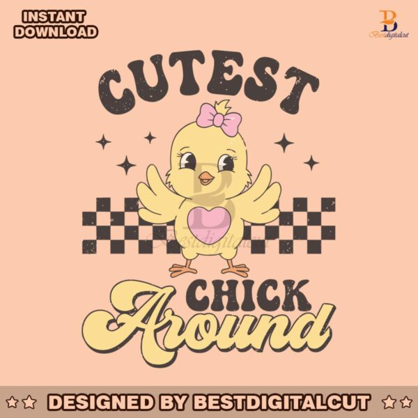 groovy-cutest-chick-around-easter-svg