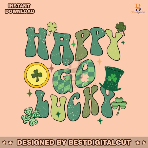 happy-go-lucky-irish-shamrock-svg