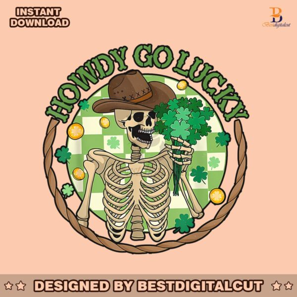 howdy-go-lucky-western-skeleton-st-patricks-day-png