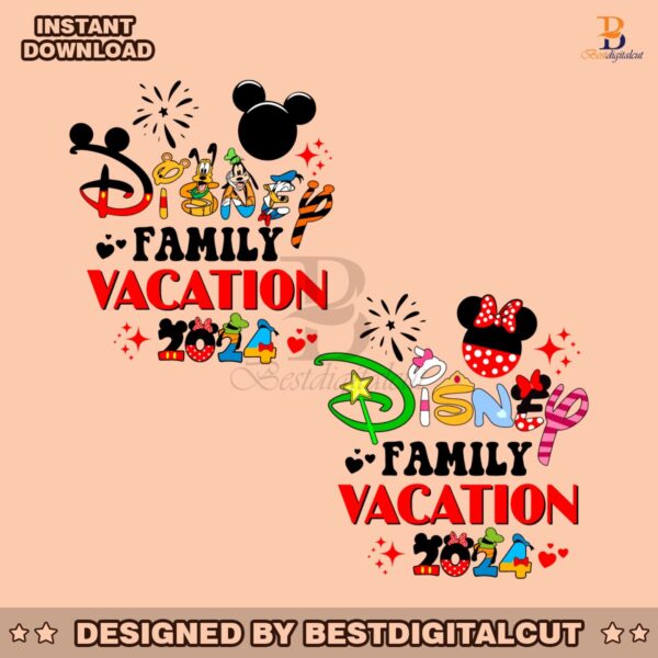 bundle-disney-family-vacation-2024-mickey-minnie-head-svg