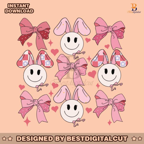 coquette-bow-tie-bunny-smiley-face-easter-svg