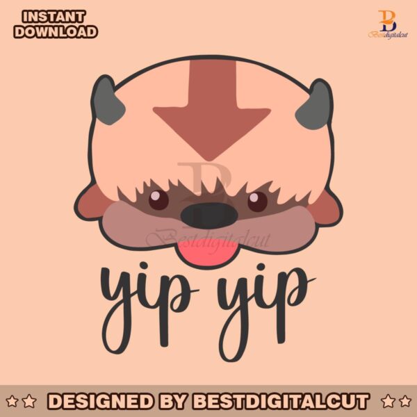 funny-yip-yip-sky-bison-character-svg