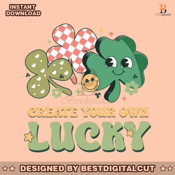 create-your-own-lucky-shamrock-patricks-day-svg