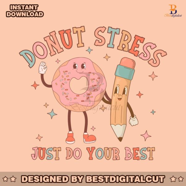 donut-stress-just-do-your-best-png